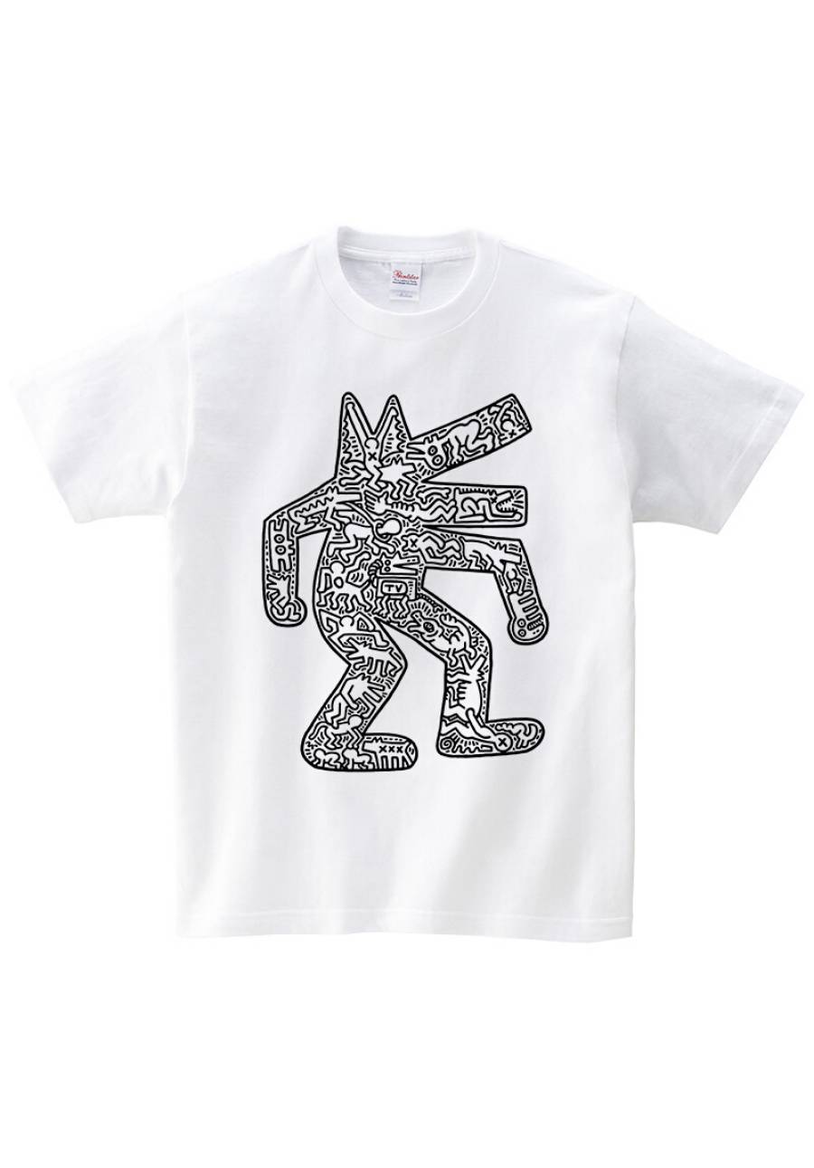 Keith Haring "DOG, 1985" T-shirt