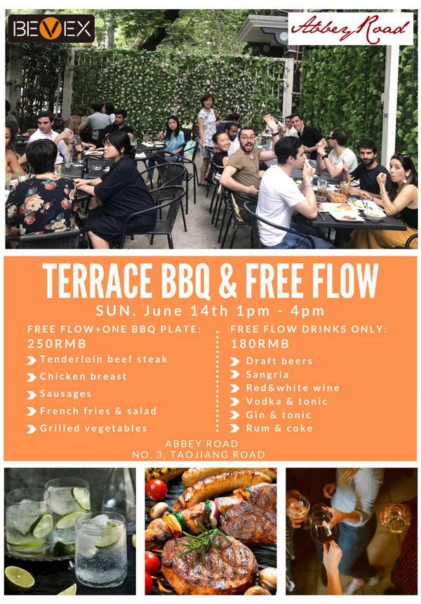 Terrace BBQ & Free Flow Event