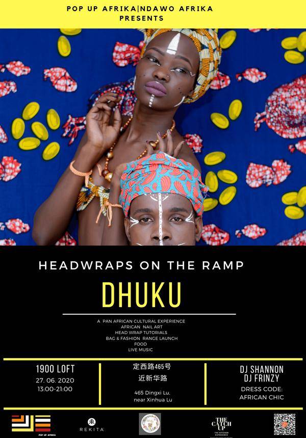 DHUKU - Head wraps on The Ramp
