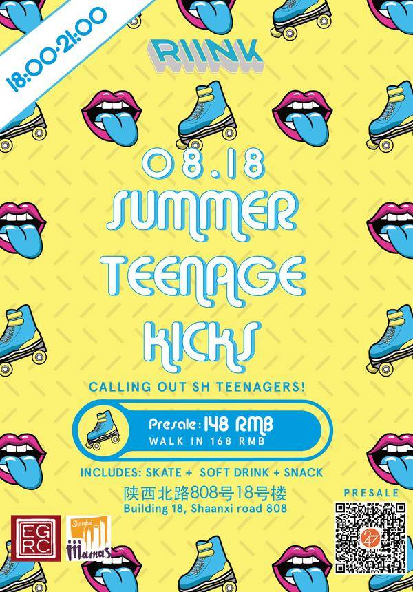 Summer Teenage Kicks @ RIINK 