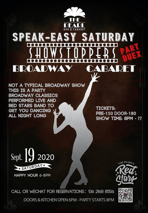 Broadway Cabaret SHOWSTOPPERS @ The Pearl