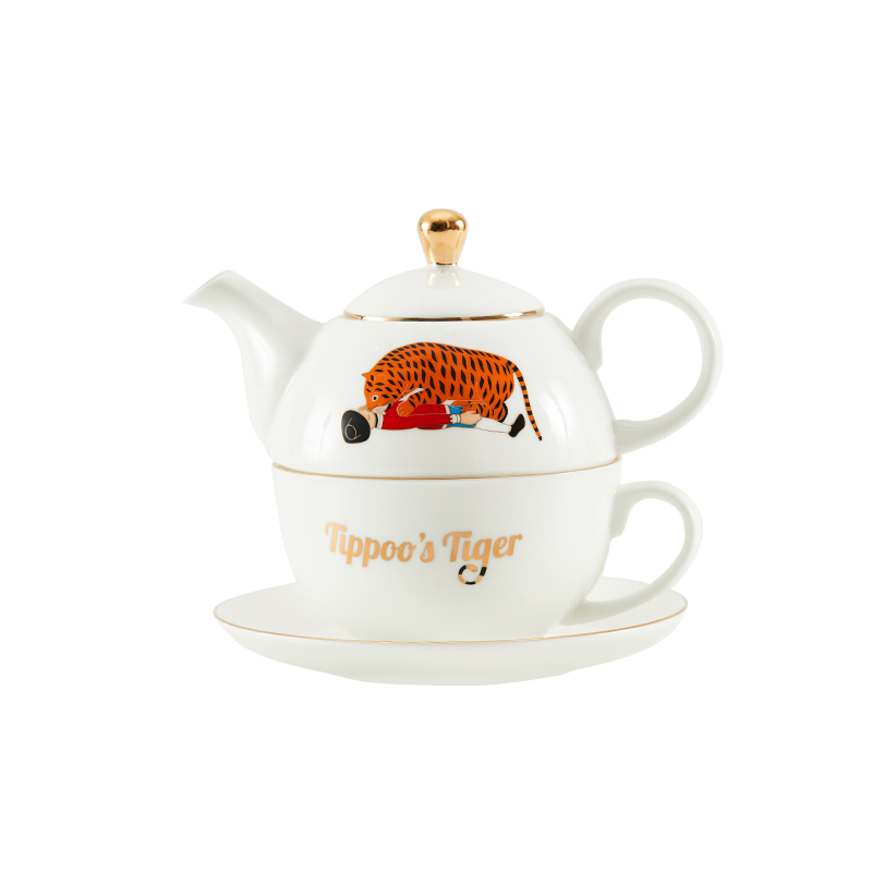 「V&A博物馆」老虎系列一壶一杯下午茶套装