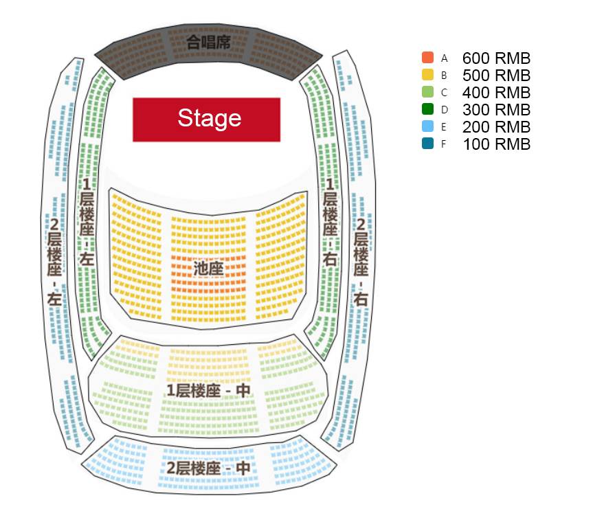 Powell Hall Detailed Seating Chart