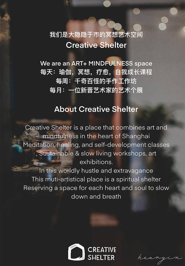 Creative Shelter Presents Silent Mindfulness Retreat