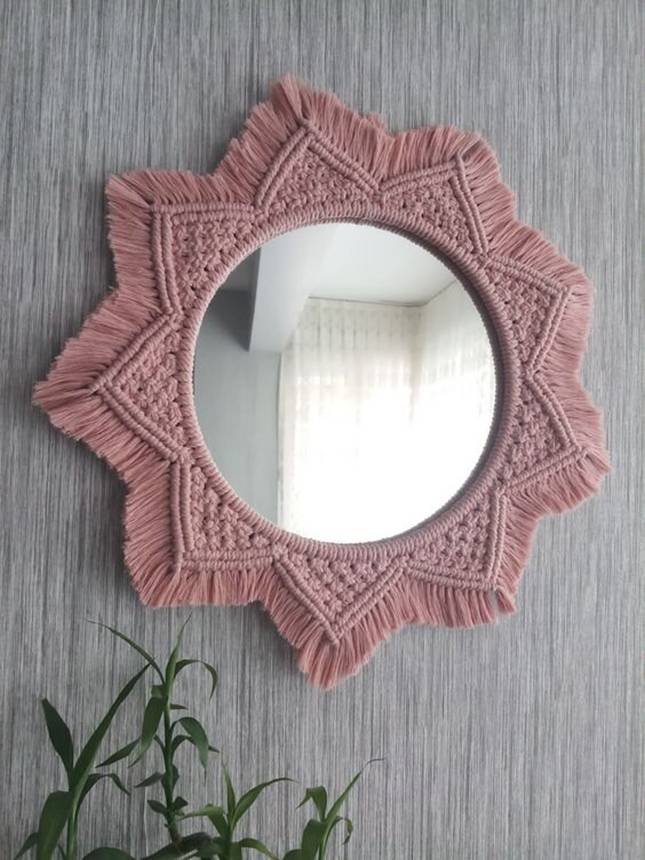 Craft'd Shanghai - Macrame Mirror