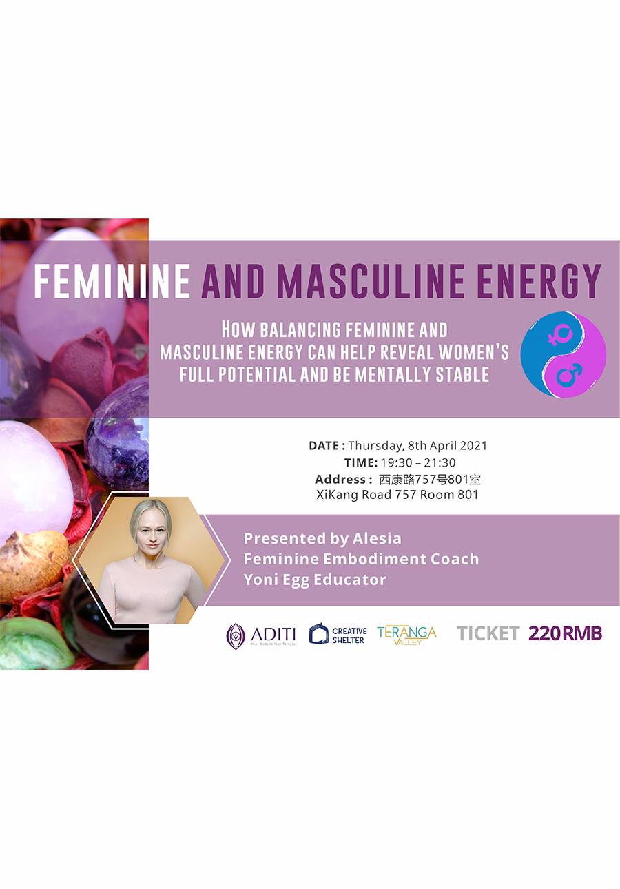 Creative Shelter: Balance your Feminine and Masculine Energy