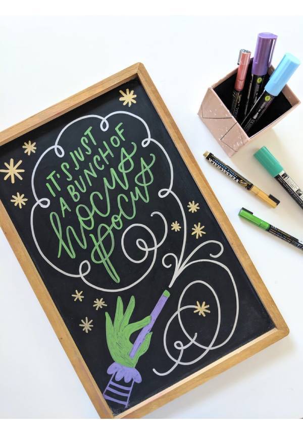 Craft'd Shanghai - Introduction to Chalkboard Art