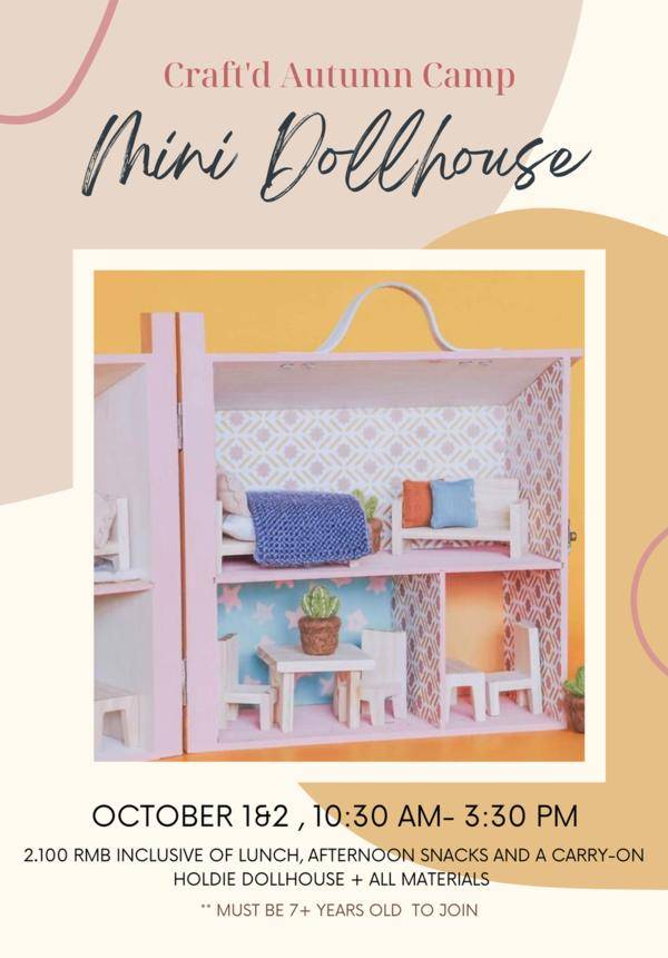 Craft'd Autumn Camp: Mini Dollhouse Camp