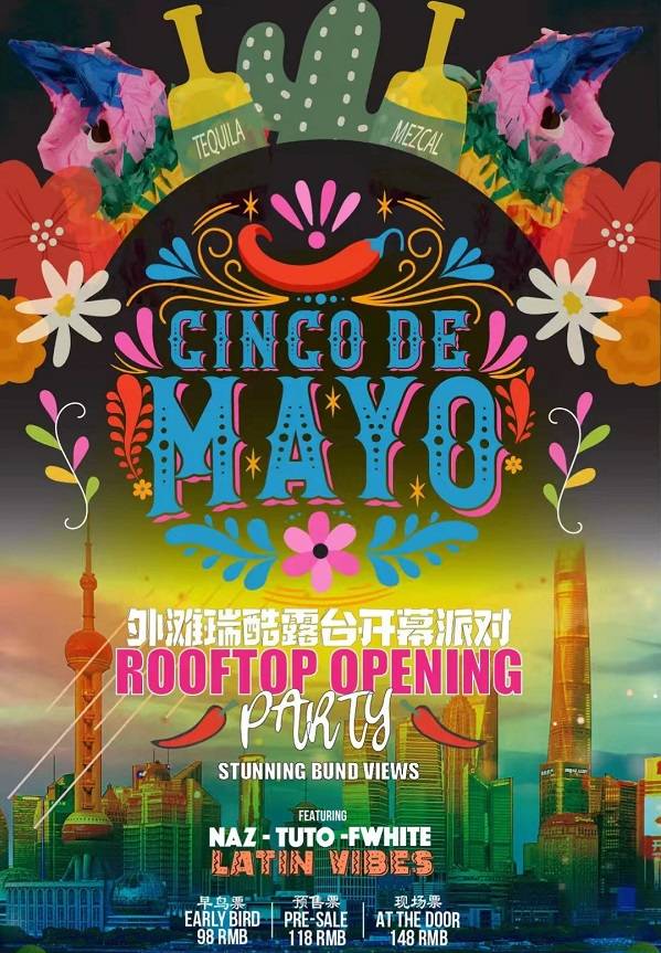 Cinco De Mayo- Rooftop Opening Party