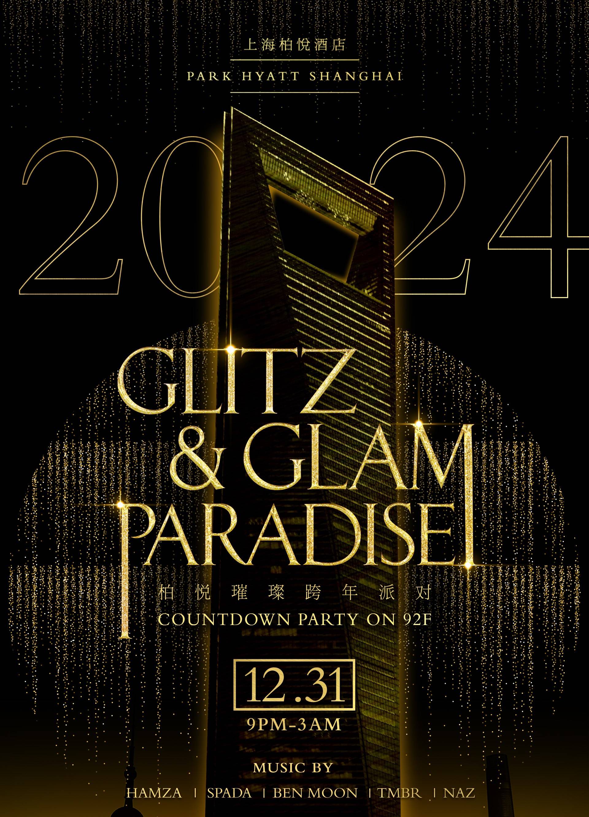 Glitz & Glamour Paradise NYE Party on 92F