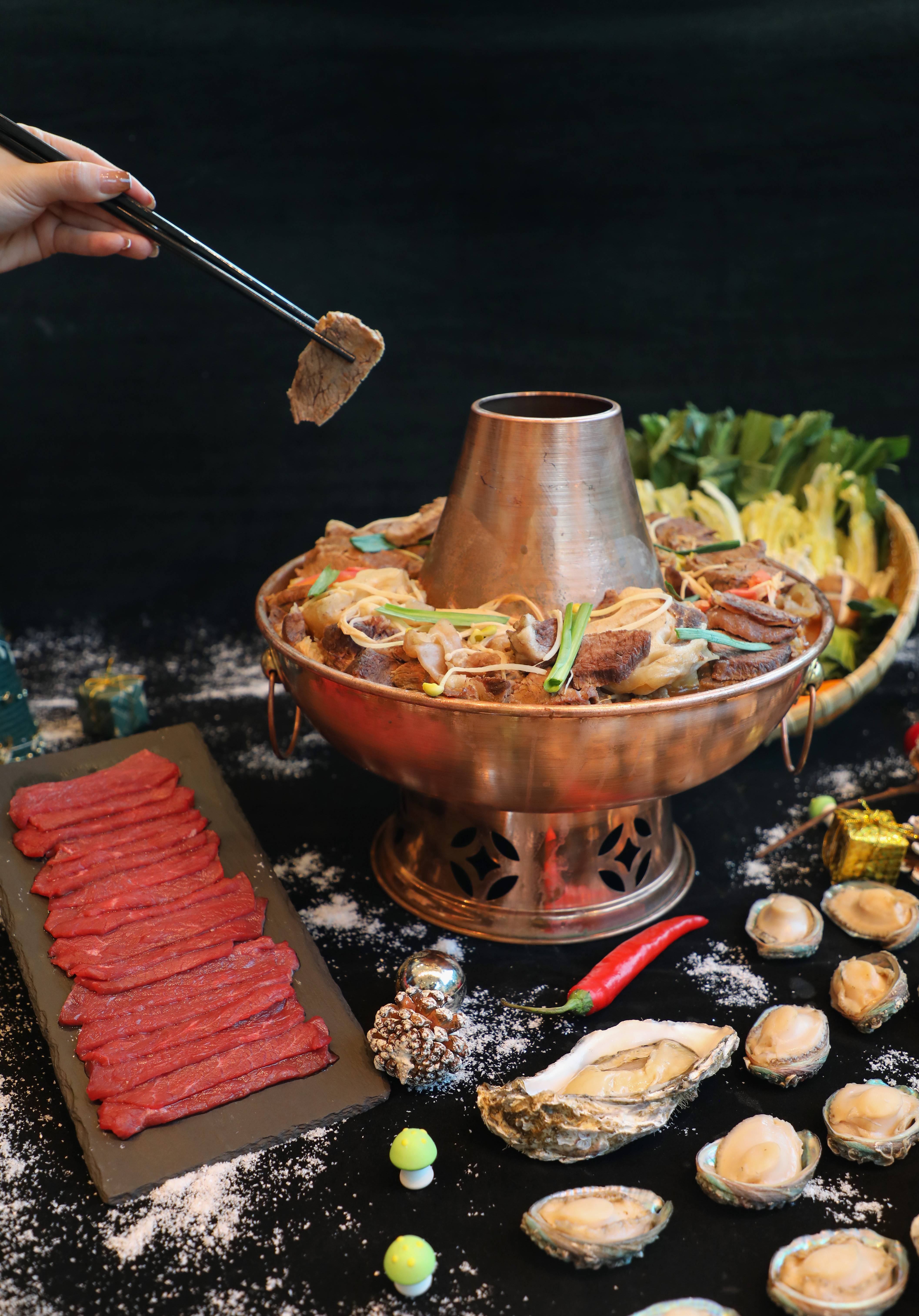 Elements Christmastide Buffet Grand Kempinski Hotel Shanghai