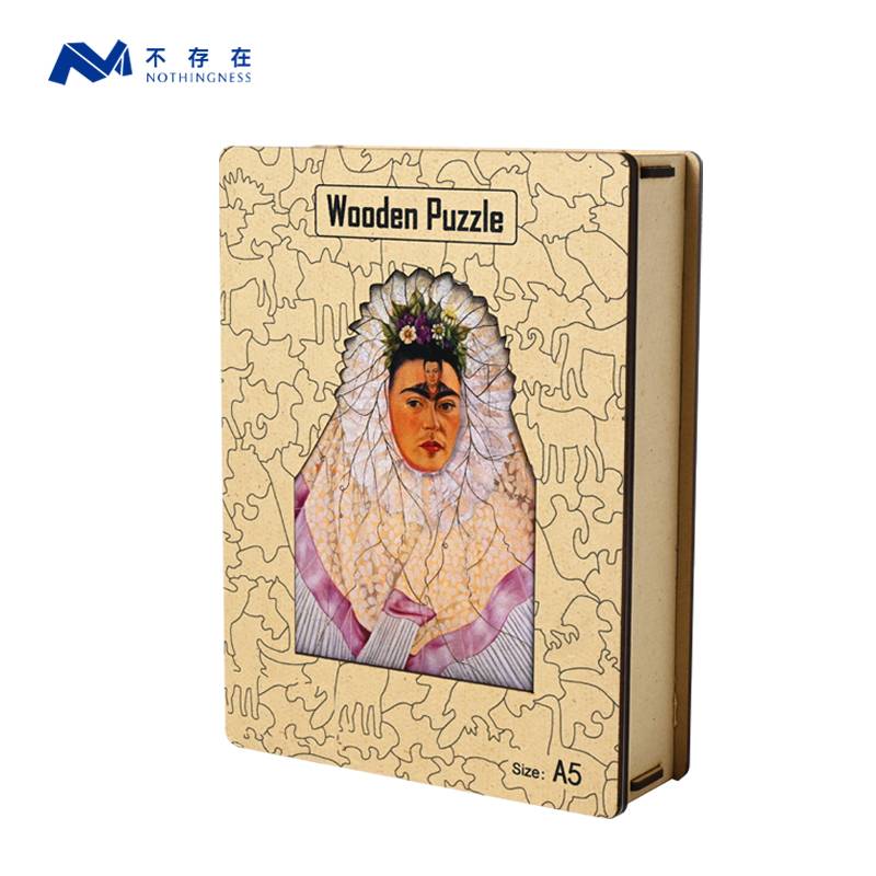 Frida Kahlo Wooden Puzzle