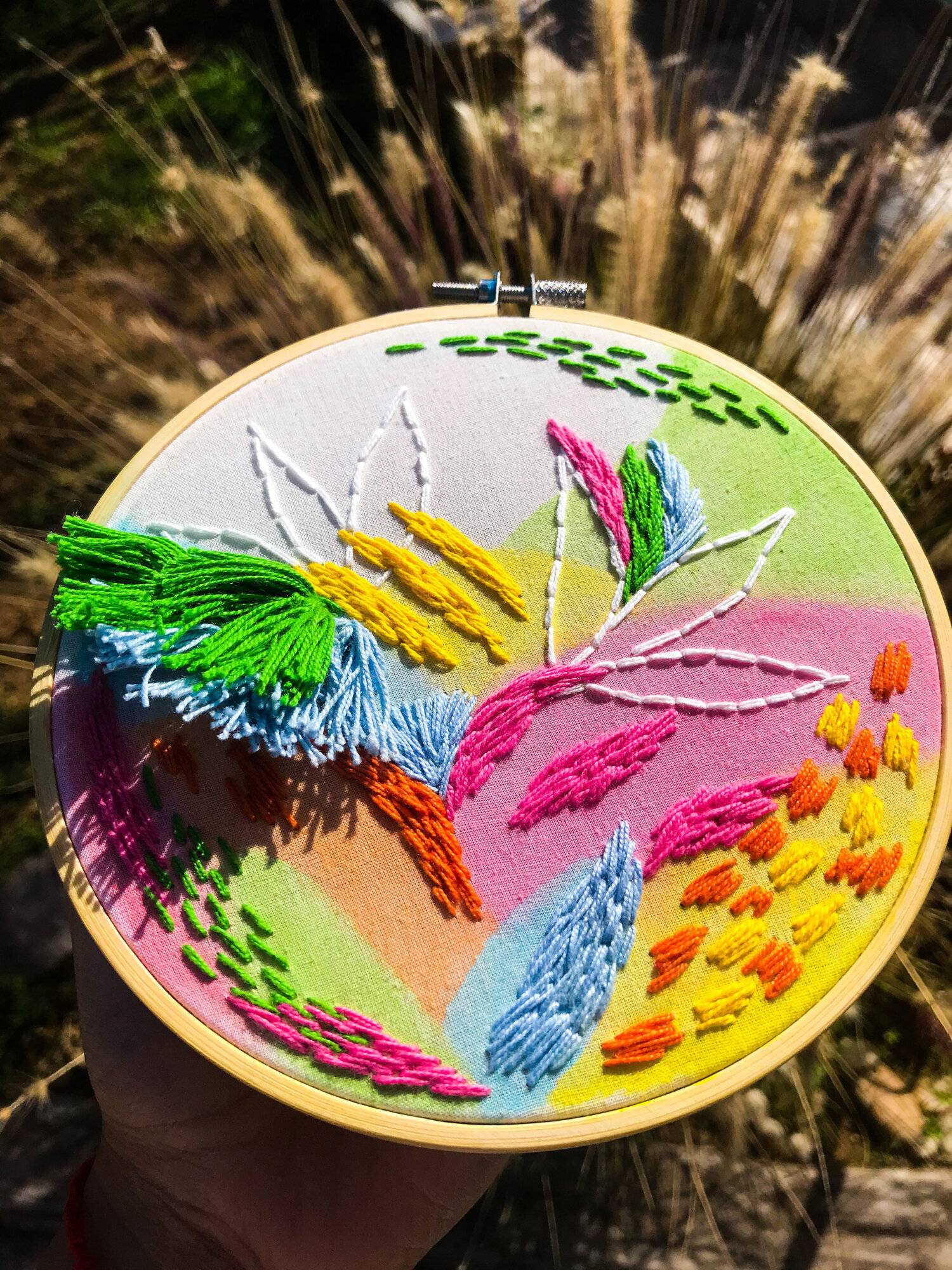 Watercolor Embroidery (Jing-an)