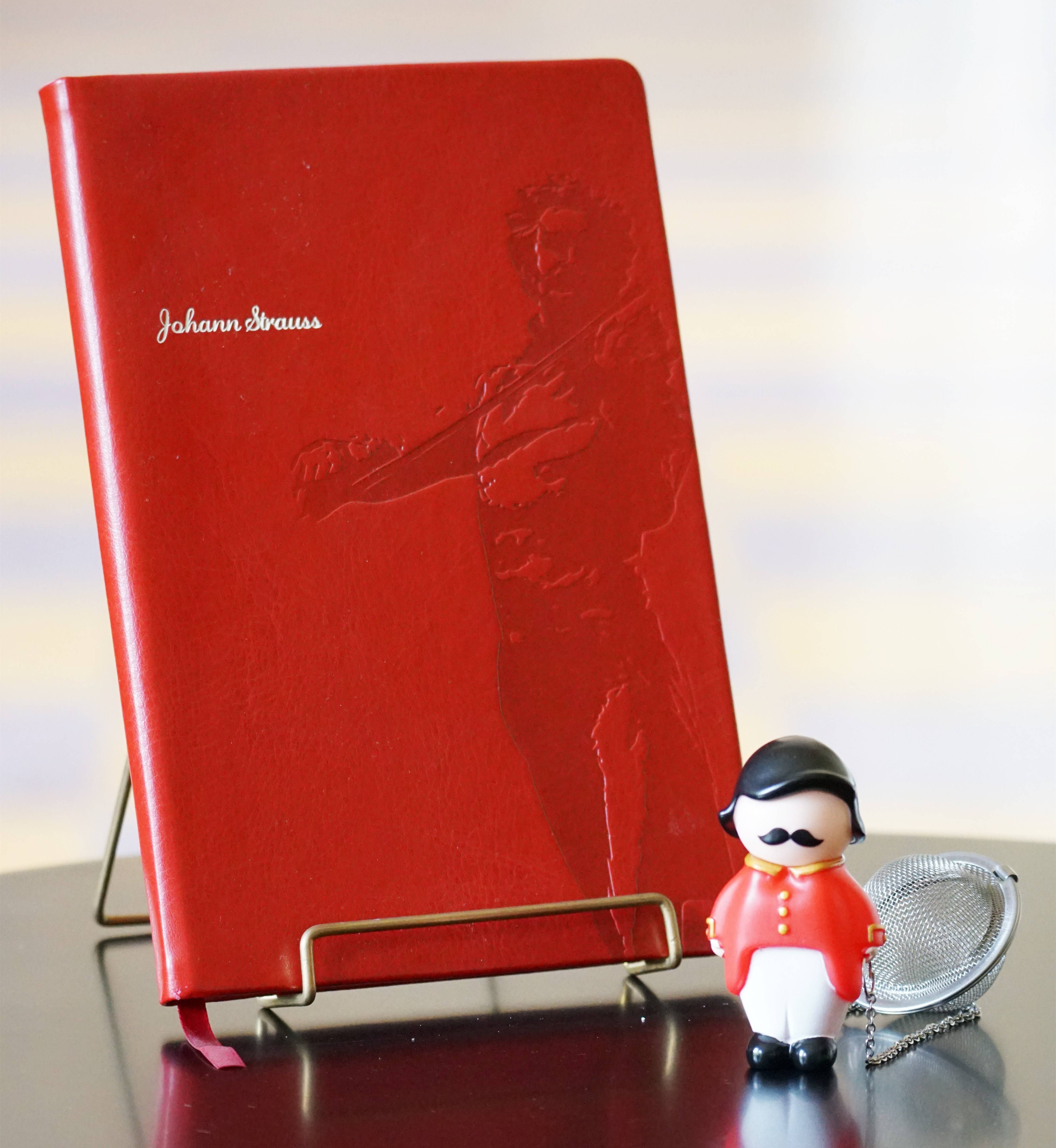Musician Strauss Notebook
