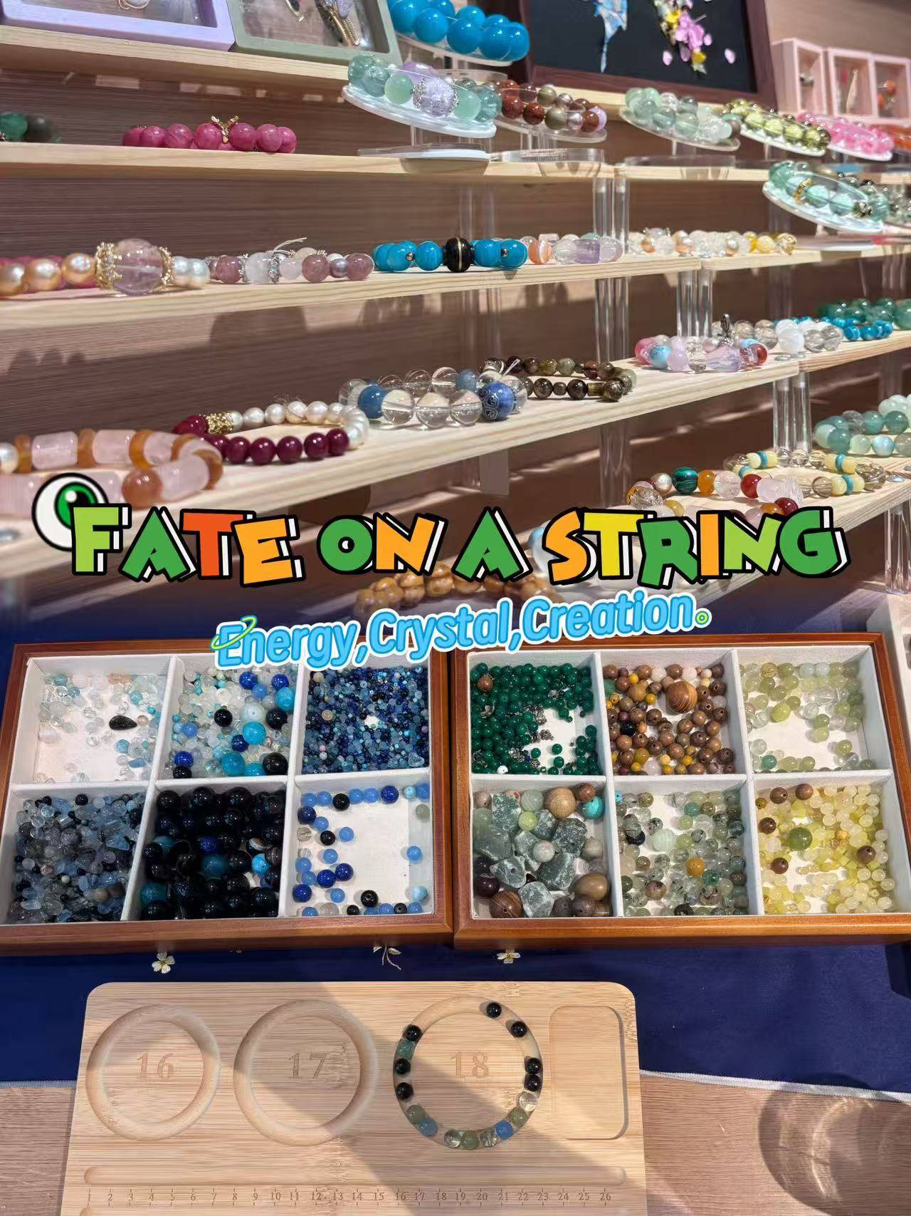 Intangible Heritage Exclusive Birth-Themed Crystal Bracelet Workshop