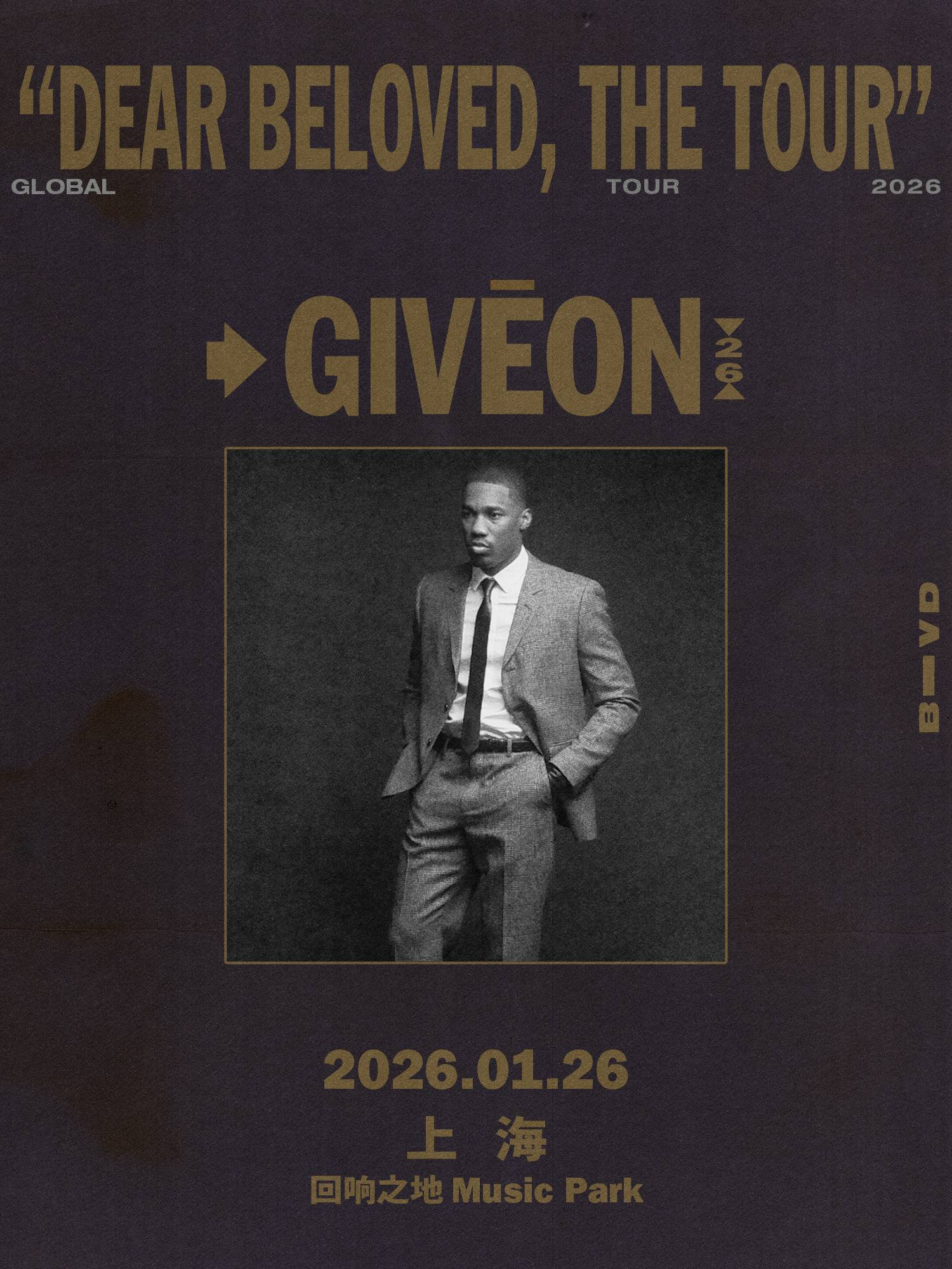 [SOLD OUT] GIVĒON - DEAR BELOVED THE TOUR 2026 - Shanghai 