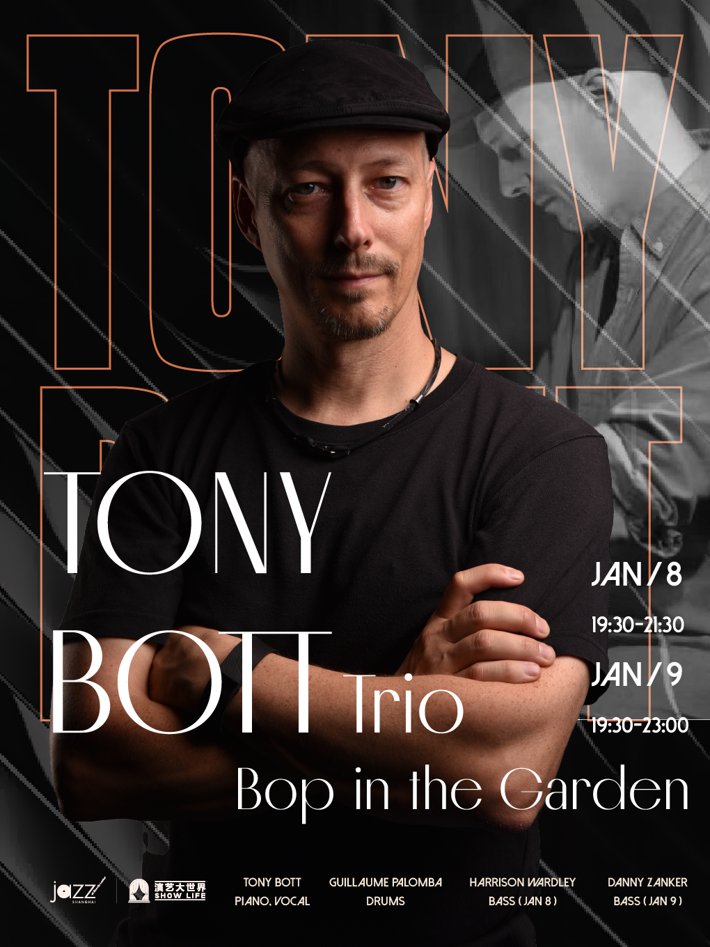 Bop in the Garden: Tony Bott Trio