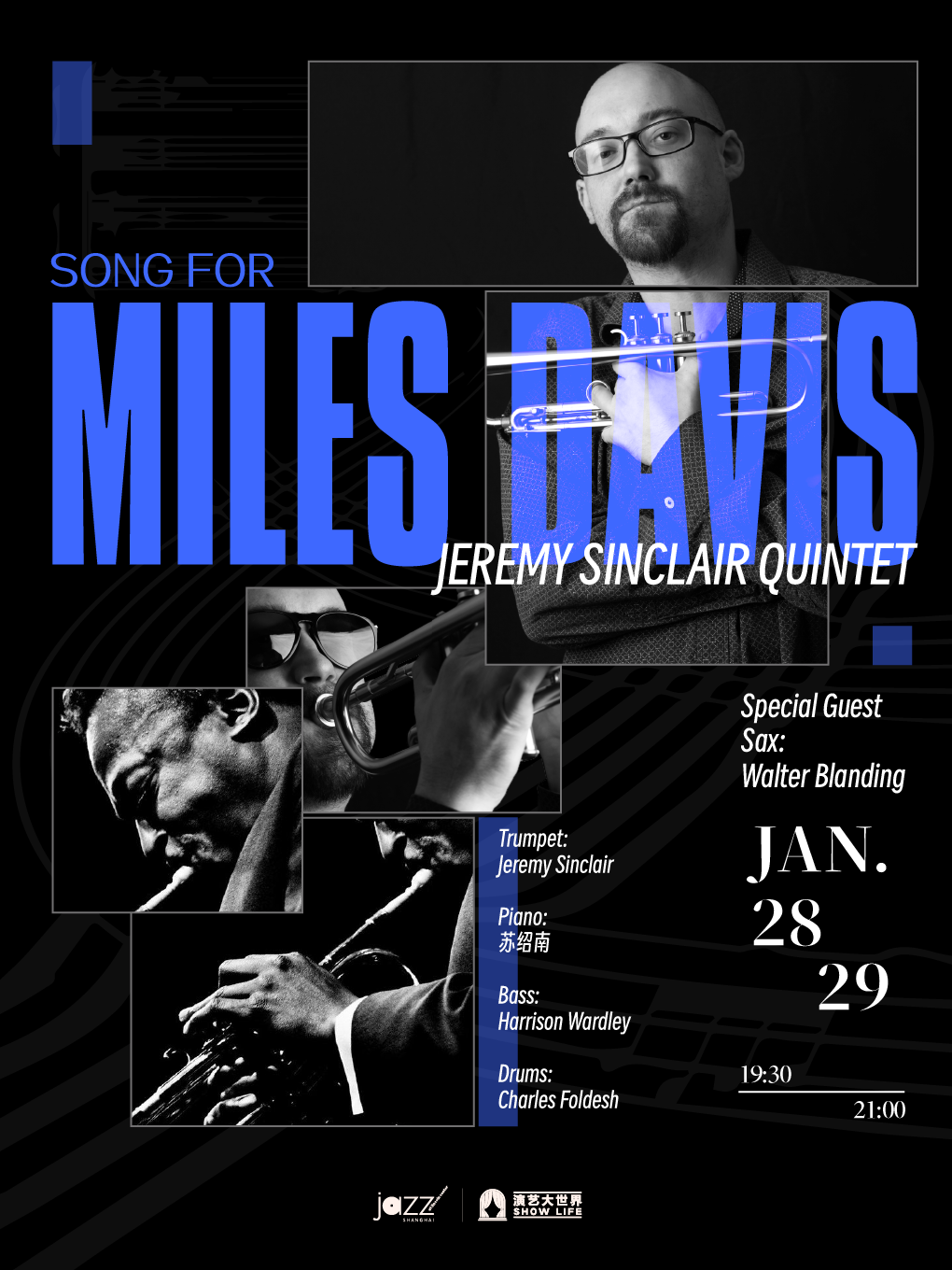 Song for Miles Davis: Jeremy Sinclair Quintet