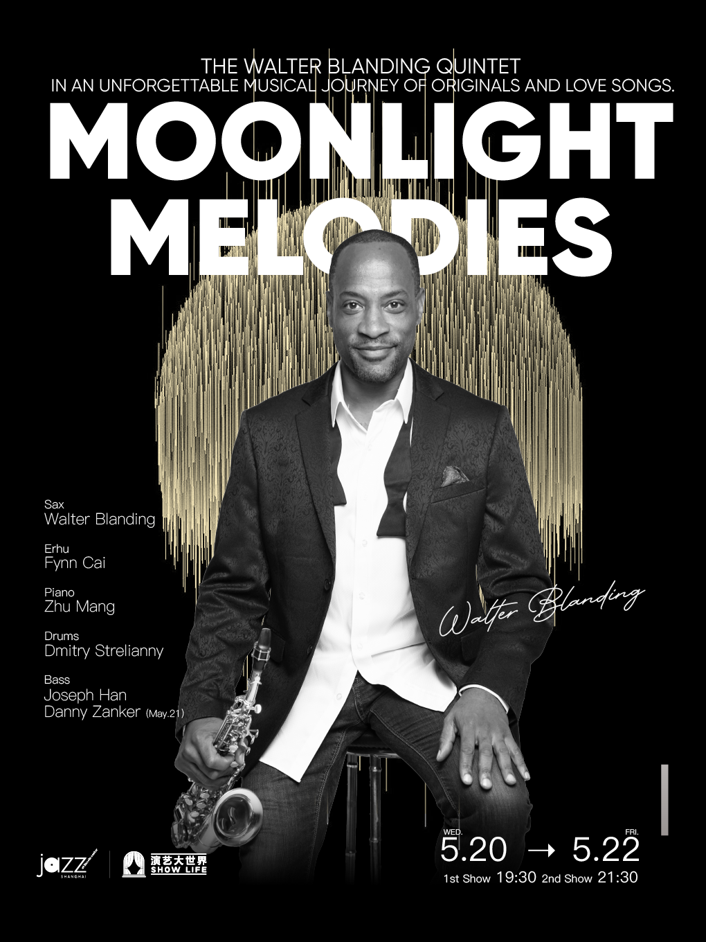 Moonlight Melodies Walter Blanding Quintet