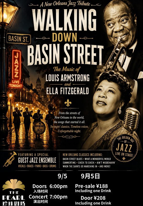 Walking Down Basin Street – A New Orleans Jazz Tribute